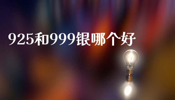 925和999银哪个好_https://www.qmgjg.com_港股恒生指数_第1张
