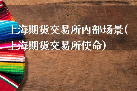 上海期货交易所内部场景(上海期货交易所使命)_https://www.qmgjg.com_恒生指数期货_第1张