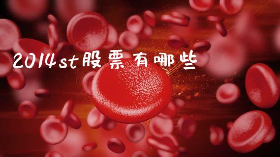 2014st股票有哪些_https://www.qmgjg.com_恒生指数期货_第1张