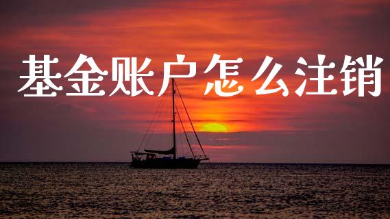 基金账户怎么注销_https://www.qmgjg.com_香港恒生指数_第1张