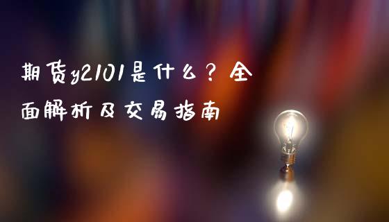 期货y2101是什么？全面解析及交易指南_https://www.qmgjg.com_恒生指数是什么_第1张