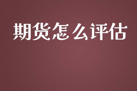 期货怎么评估_https://www.qmgjg.com_香港恒生指数_第1张