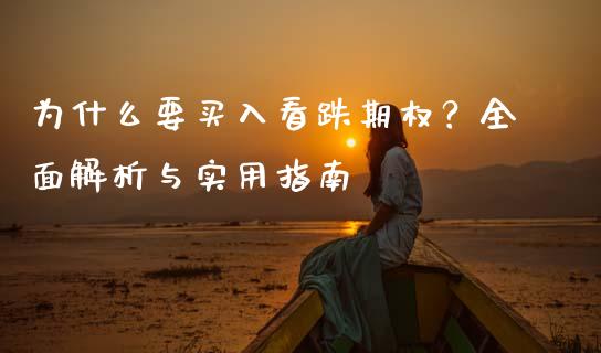 为什么要买入看跌期权？全面解析与实用指南_https://www.qmgjg.com_恒生指数是什么_第1张