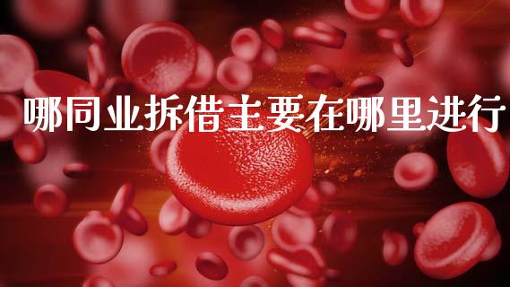 哪同业拆借主要在哪里进行_https://www.qmgjg.com_恒生指数是什么_第1张