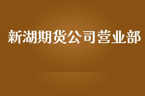 新湖期货公司营业部_https://www.qmgjg.com_香港恒生指数_第1张