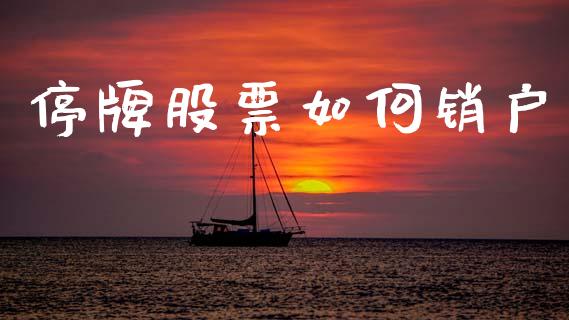 停牌股票如何销户_https://www.qmgjg.com_恒生指数是什么_第1张
