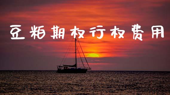 豆粕期权行权费用_https://www.qmgjg.com_香港恒生指数_第1张