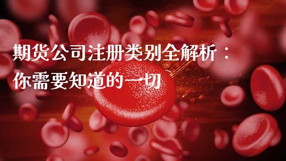 期货公司注册类别全解析：你需要知道的一切_https://www.qmgjg.com_恒生指数期货_第1张