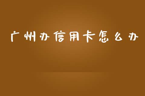 广州办信用卡怎么办_https://www.qmgjg.com_恒生指数是什么_第1张