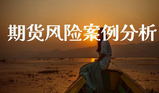 期货风险案例分析_https://www.qmgjg.com_恒生指数期货_第1张