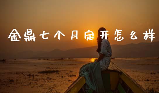 金鼎七个月定开怎么样_https://www.qmgjg.com_恒生指数期货_第1张