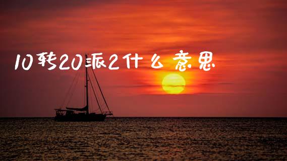 10转20派2什么意思_https://www.qmgjg.com_恒生指数期货_第1张
