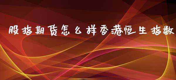 股指期货怎么样香港恒生指数_https://www.qmgjg.com_恒生指数是什么_第1张
