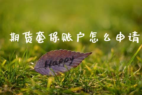 期货套保账户怎么申请_https://www.qmgjg.com_恒生指数期货_第1张