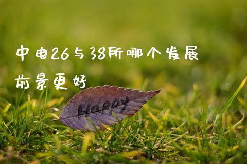 中电26与38所哪个发展前景更好_https://www.qmgjg.com_香港恒生指数_第1张