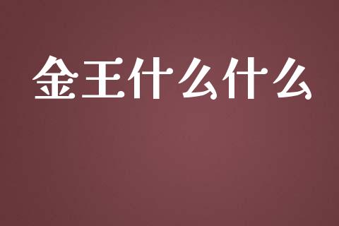 金王什么什么_https://www.qmgjg.com_港股恒生指数_第1张