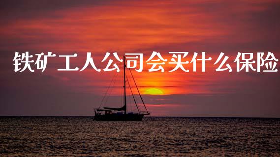 铁矿工人公司会买什么保险_https://www.qmgjg.com_香港恒生指数_第1张