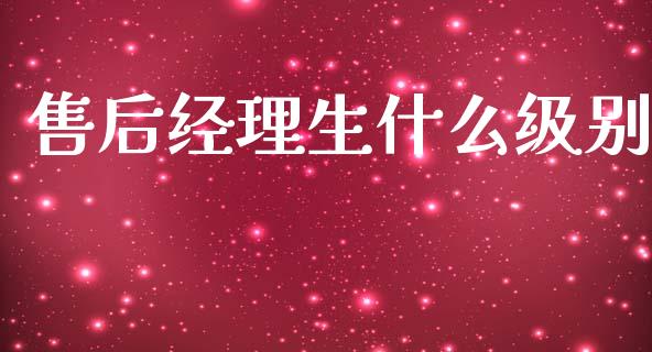 售后经理生什么级别_https://www.qmgjg.com_恒生指数是什么_第1张