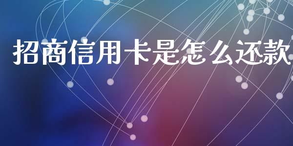 招商信用卡是怎么还款_https://www.qmgjg.com_恒生指数期货_第1张