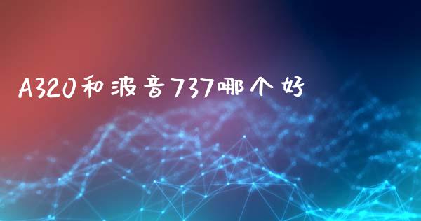 A320和波音737哪个好_https://www.qmgjg.com_恒生指数期货_第1张