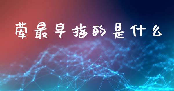 荤最早指的是什么_https://www.qmgjg.com_香港恒生指数_第1张