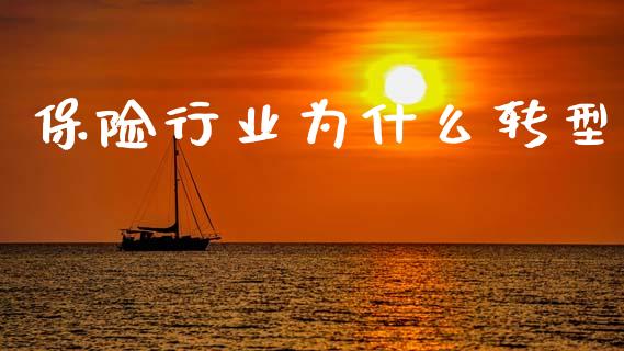 保险行业为什么转型_https://www.qmgjg.com_恒生指数是什么_第1张
