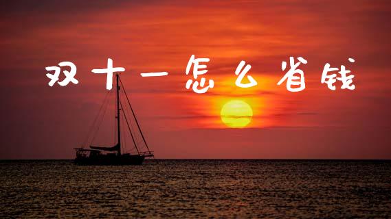 双十一怎么省钱_https://www.qmgjg.com_恒生指数期货_第1张
