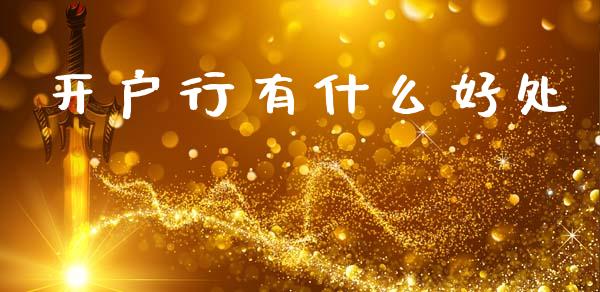 开户行有什么好处_https://www.qmgjg.com_恒生指数是什么_第1张