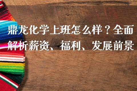 鼎龙化学上班怎么样？全面解析薪资、福利、发展前景_https://www.qmgjg.com_港股恒生指数_第1张