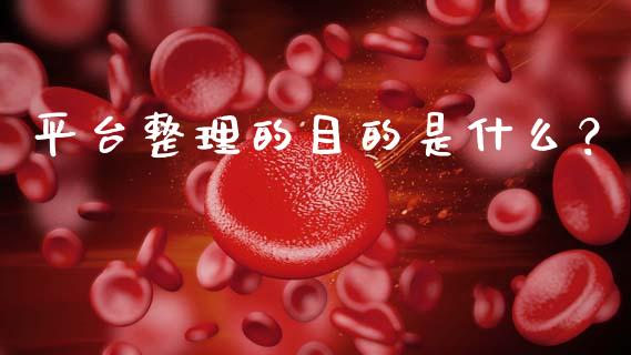 平台整理的目的是什么？_https://www.qmgjg.com_恒生指数是什么_第1张