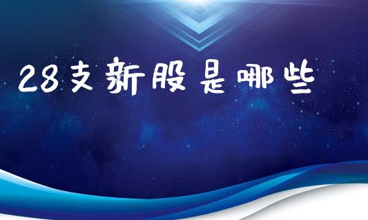 28支新股是哪些_https://www.qmgjg.com_恒生指数是什么_第1张