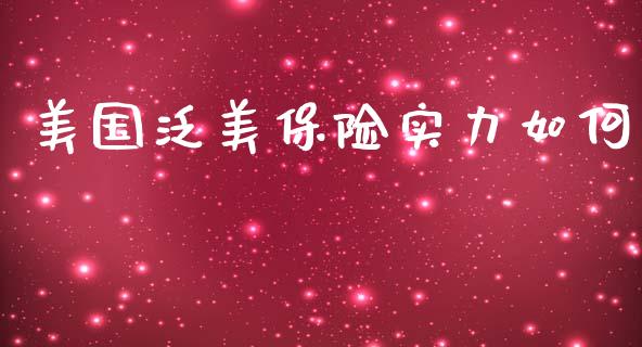美国泛美保险实力如何_https://www.qmgjg.com_恒生指数期货_第1张