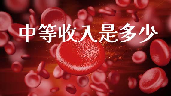中等收入是多少_https://www.qmgjg.com_恒生指数期货_第1张