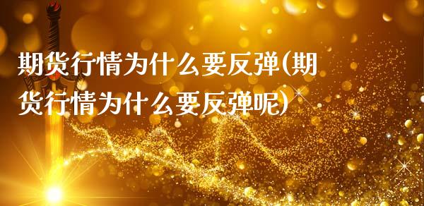 期货行情为什么要反弹(期货行情为什么要反弹呢)_https://www.qmgjg.com_港股恒生指数_第1张