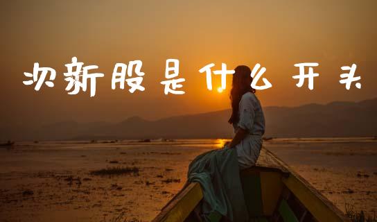 次新股是什么开头_https://www.qmgjg.com_恒生指数期货_第1张