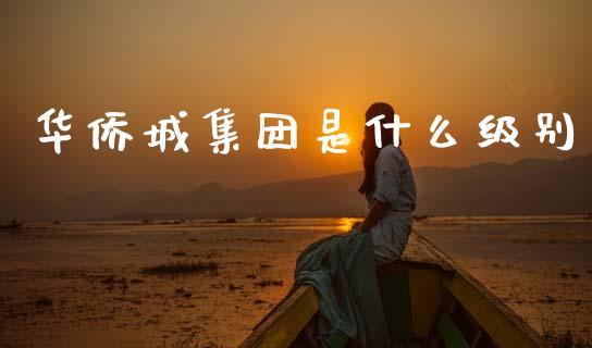 华侨城集团是什么级别_https://www.qmgjg.com_港股恒生指数_第1张