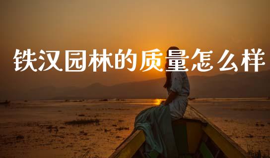 铁汉园林的质量怎么样_https://www.qmgjg.com_港股恒生指数_第1张