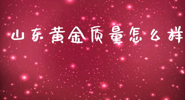 山东黄金质量怎么样_https://www.qmgjg.com_港股恒生指数_第1张