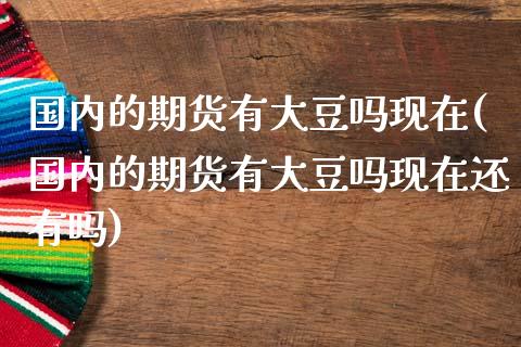 国内的期货有大豆吗现在(国内的期货有大豆吗现在还有吗)_https://www.qmgjg.com_恒生指数期货_第1张