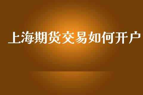 上海期货交易如何开户_https://www.qmgjg.com_恒生指数期货_第1张