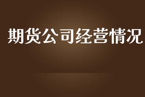 期货公司经营情况_https://www.qmgjg.com_香港恒生指数_第1张
