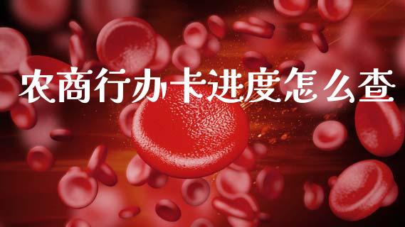 农商行办卡进度怎么查_https://www.qmgjg.com_香港恒生指数_第1张