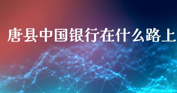 唐县中国银行在什么路上_https://www.qmgjg.com_港股恒生指数_第1张