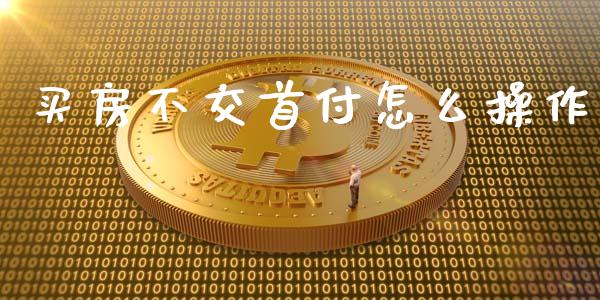 买房不交首付怎么操作_https://www.qmgjg.com_香港恒生指数_第1张