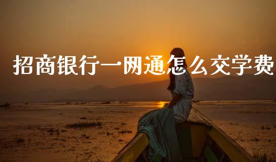 招商银行一网通怎么交学费_https://www.qmgjg.com_恒生指数期货_第1张