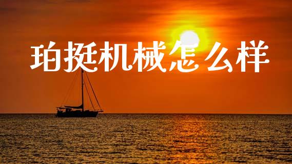 珀挺机械怎么样_https://www.qmgjg.com_恒生指数是什么_第1张