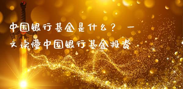 中国银行基金是什么？ 一文读懂中国银行基金投资_https://www.qmgjg.com_恒生指数是什么_第1张