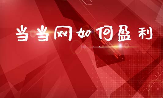 当当网如何盈利_https://www.qmgjg.com_恒生指数是什么_第1张