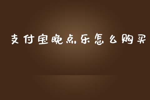 支付宝晚点乐怎么购买_https://www.qmgjg.com_恒生指数是什么_第1张