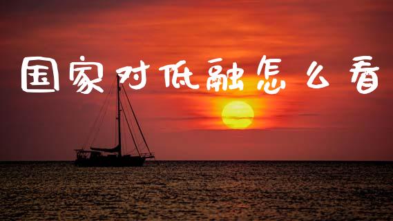 国家对低融怎么看_https://www.qmgjg.com_香港恒生指数_第1张